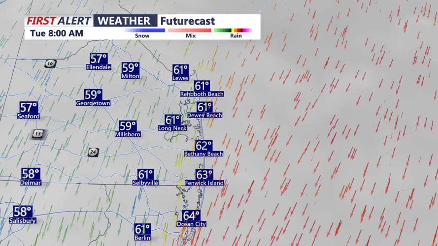 FUTURECAST TUESDAY