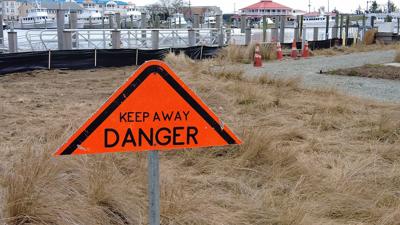 Canalfront Park's Boardwalk Renovations Begins
