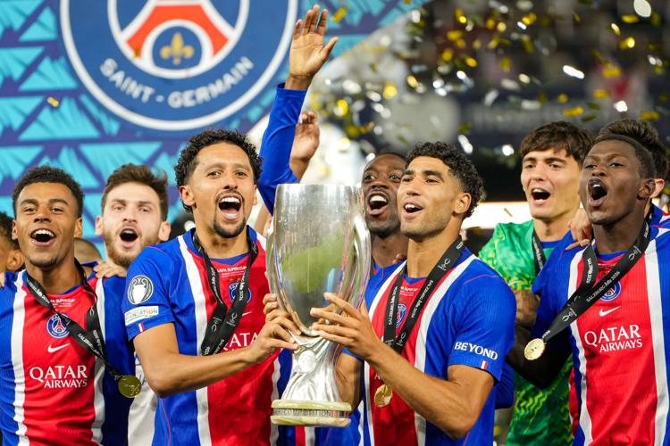 APTOPIX Austria UEFA Super Cup Soccer