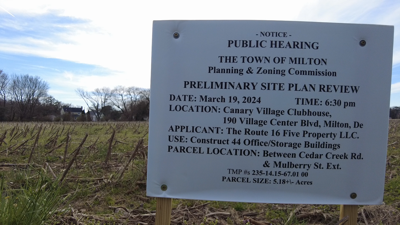 Office and Storage buildings proposed in Milton