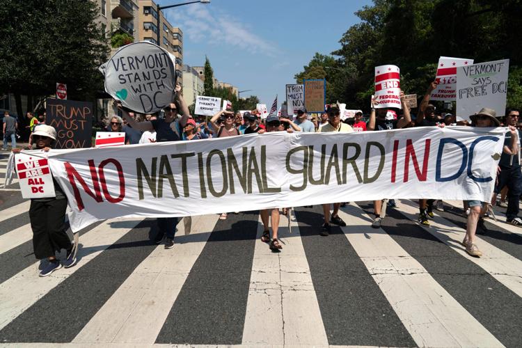 National Guard One Year in DC