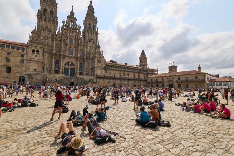Spain Santiago Overtourism