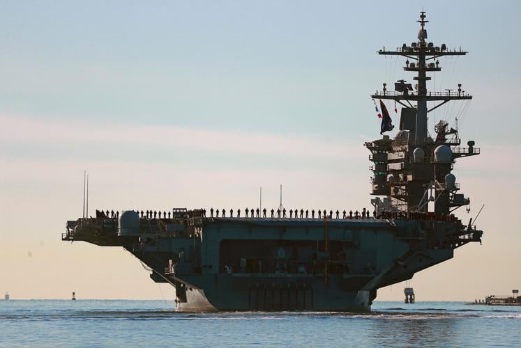 Iran US Aircraft Carrier