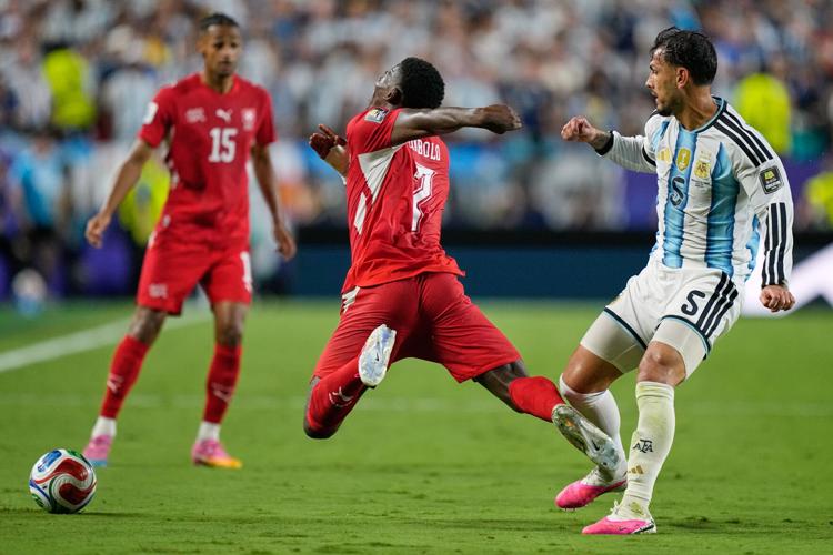APTOPIX Switzerland Argentina WCup Soccer