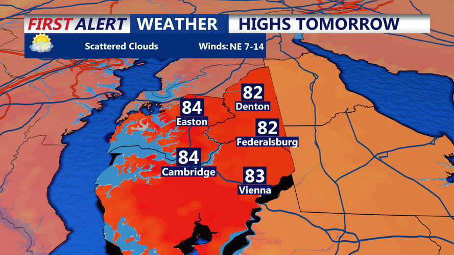 HIGHS TOMORROW - CAMBRIDGE