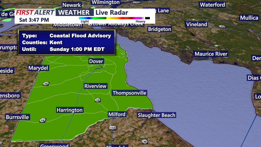 COASTAL FLOOD ADVISORY - KENT