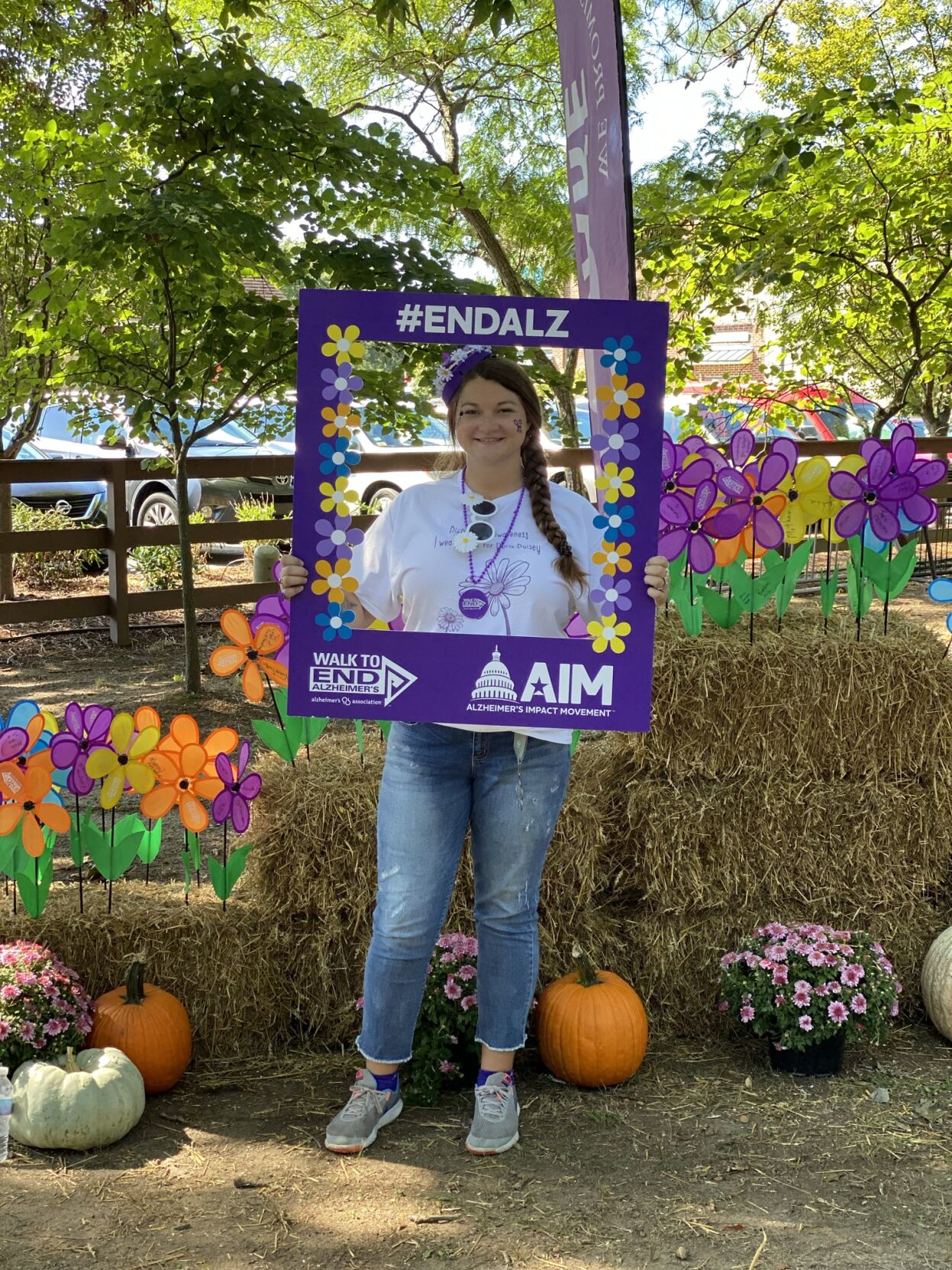 Karson Barenholtz was recognized for her work with the Alzheimer's Association. Courtesy of the Alzheimer's Association.