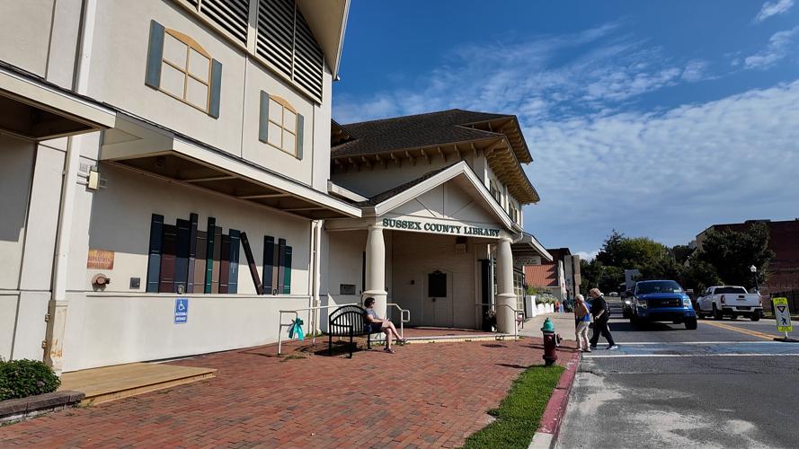 Front of the Milton Library.