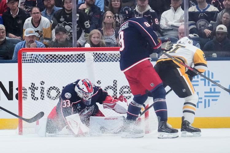 Penguins Blue Jackets Hockey
