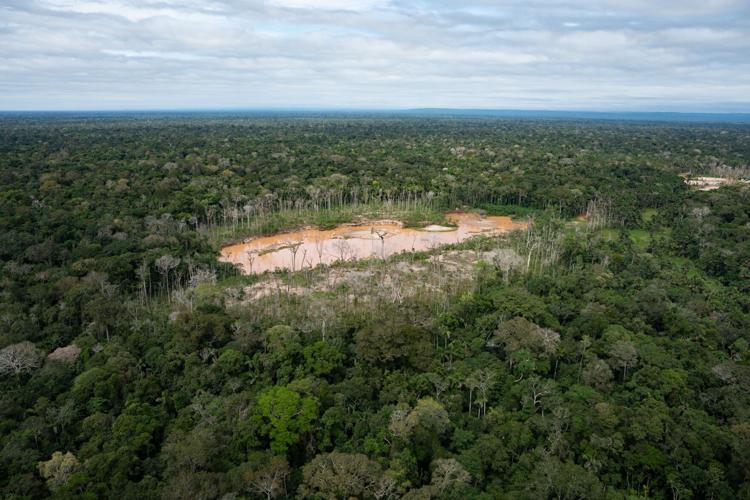 APTOPIX Climate Peru Illegal Mining