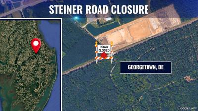 Railroad work to close Steiner Road Crossing near Georgetown