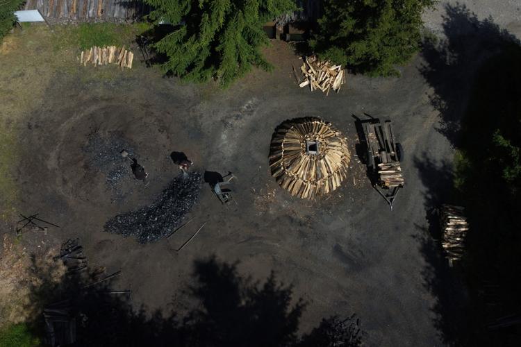 Germany Charcoal Burning