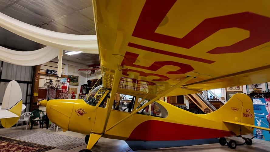 The plane John Chirtea learned to fly in 70 years ago in Milton