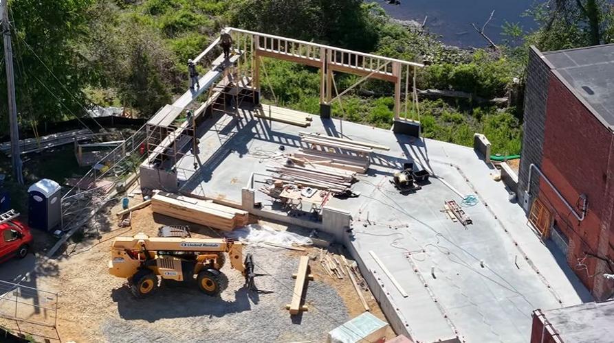 Milton Theatre walls