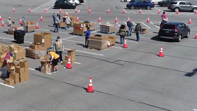Food Bank of Delaware Holds Its 34th Mobile Food Pantry
