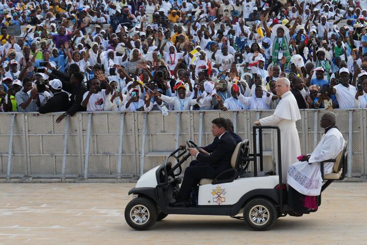 APTOPIX Angola Africa Pope
