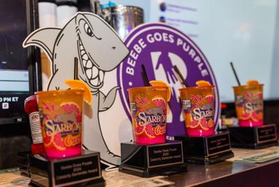 'Beebe Goes Purple' Starboard cups