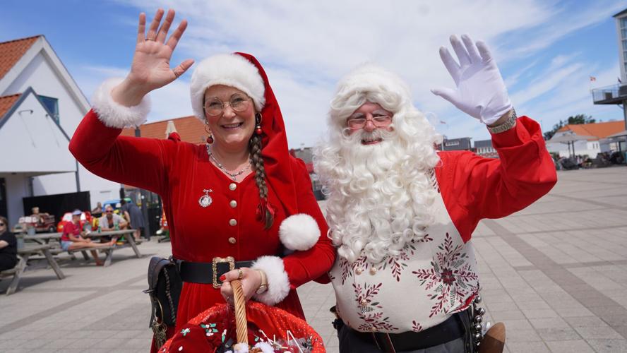 Denmark Summer Santas