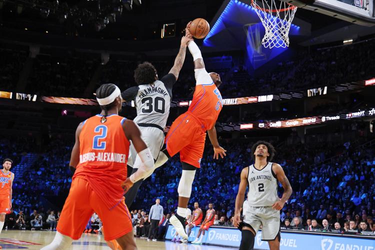 Spurs Thunder Basketball