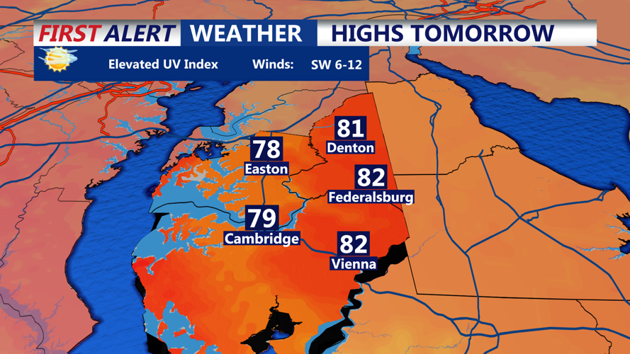 HIGHS TOMORROW CAMBRIDGE