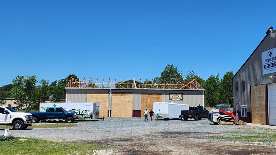 Roof completely tore off