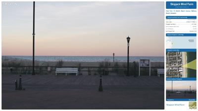 Earth Day Protest, People Making Their Voices Heard About Skipjack Wind Farm Project
