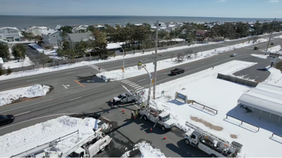 Snow in Bethany Beach