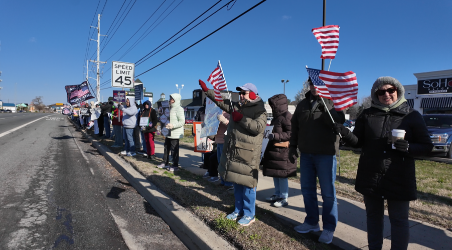 Rehoboth Beach Protesters