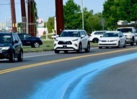 Blue Paint Road