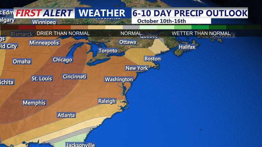 6 to 10 Day Precipitation Outlook