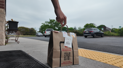 Ordering lunch through apps like DoorDash or Uber Eats has become a quick alternative to packing a meal or eating cafeteria food.