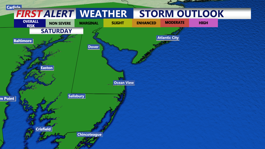 SEVERE RISK SATURDAY