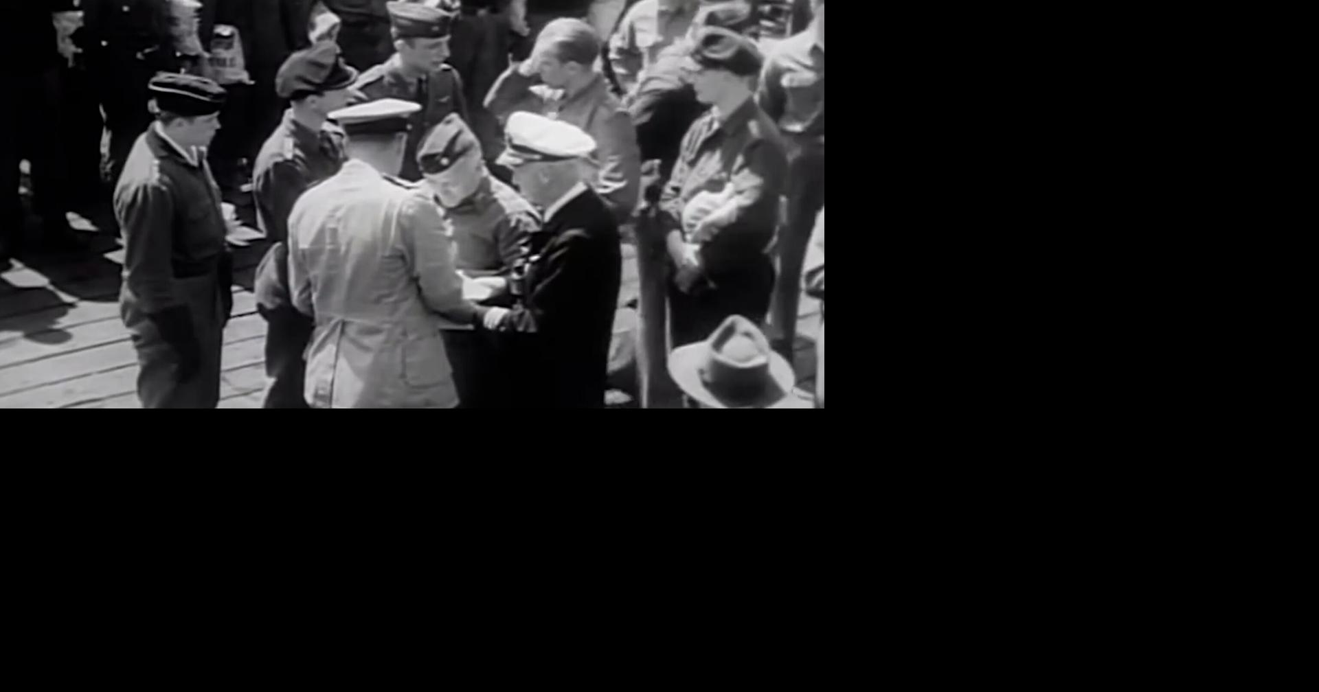 German U-Boat 858 surrendered off Delaware coast on May 14, 1945