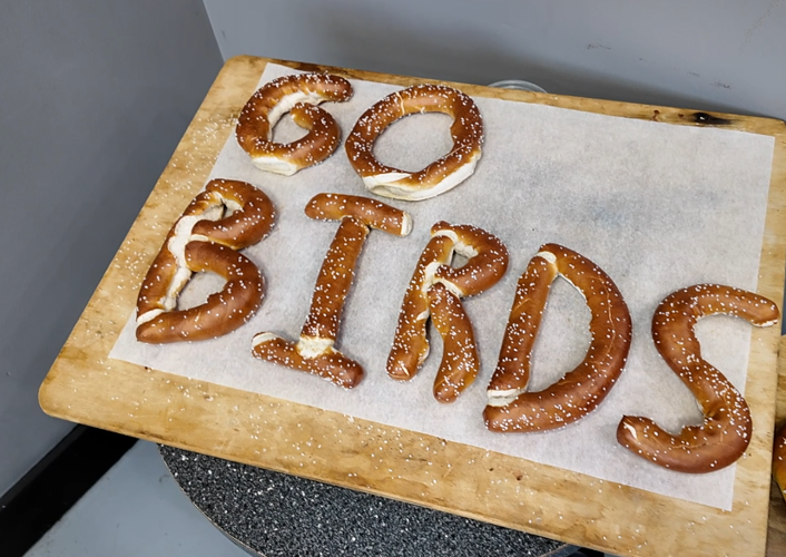 Go Birds Pretzel