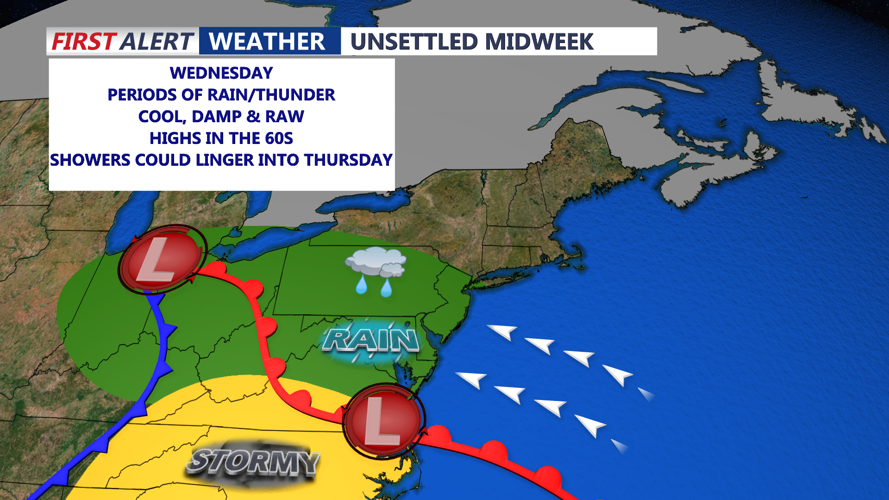 Dry, sunny Memorial Day for Delmarva ahead of midweek rain and storms ...