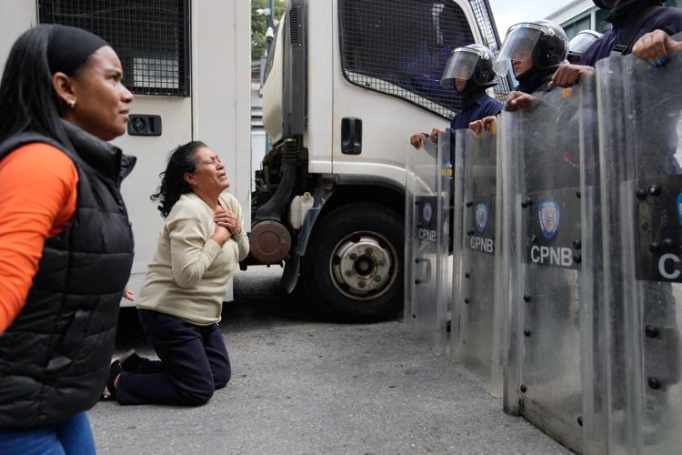 APTOPIX Venezuela Prisoners