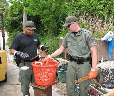 NRP Investigating Illegal Commercial Fishing Operation