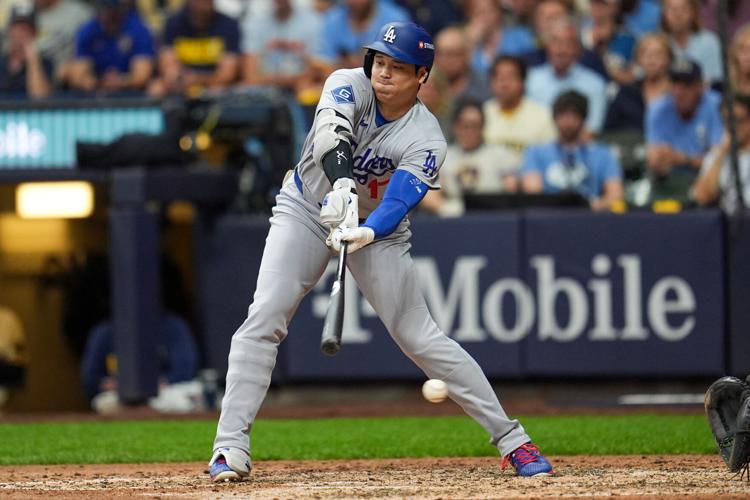 NLCS Dodgers Brewers Baseball