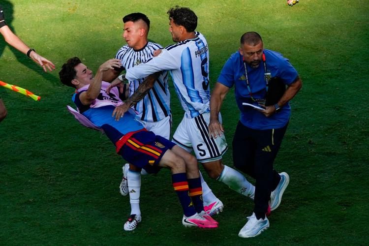 Argentina Spain WCup Soccer
