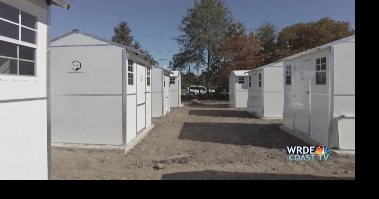 Springboard Collaborative's Pallet Village Under Construction | News ...