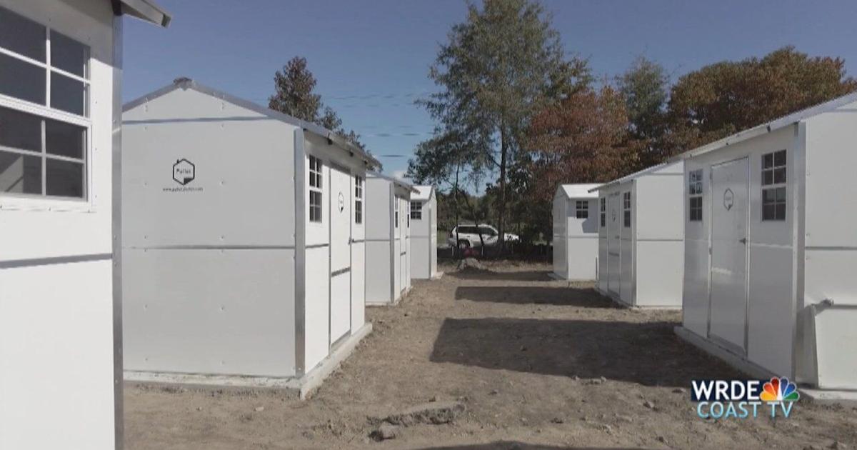 Springboard Collaborative's Pallet Village Under Construction | News ...