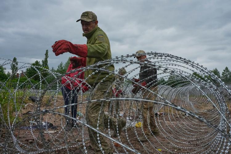 Ukraine Belarus Border Snapshot