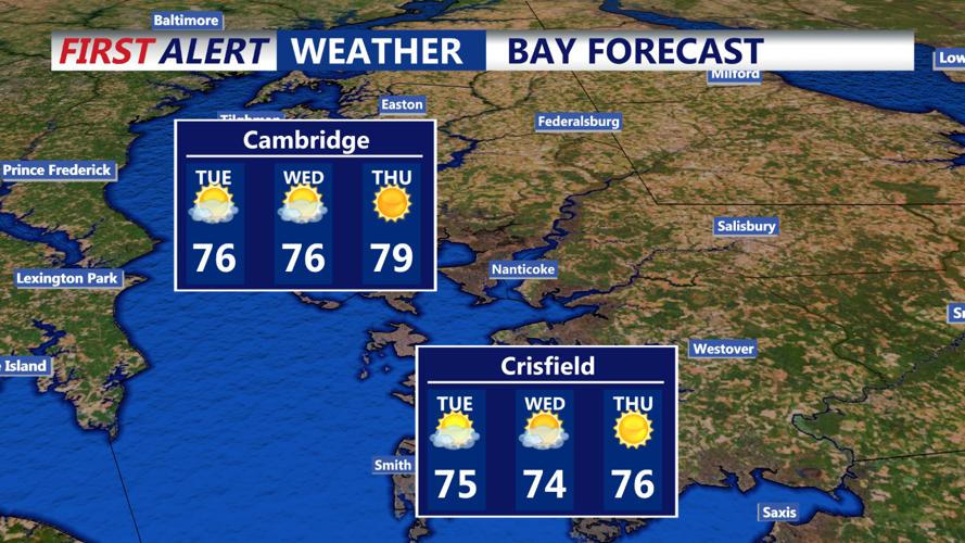 Bay 3 day forecast