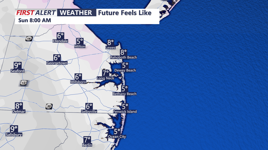 Sunday Morning Wind Chills