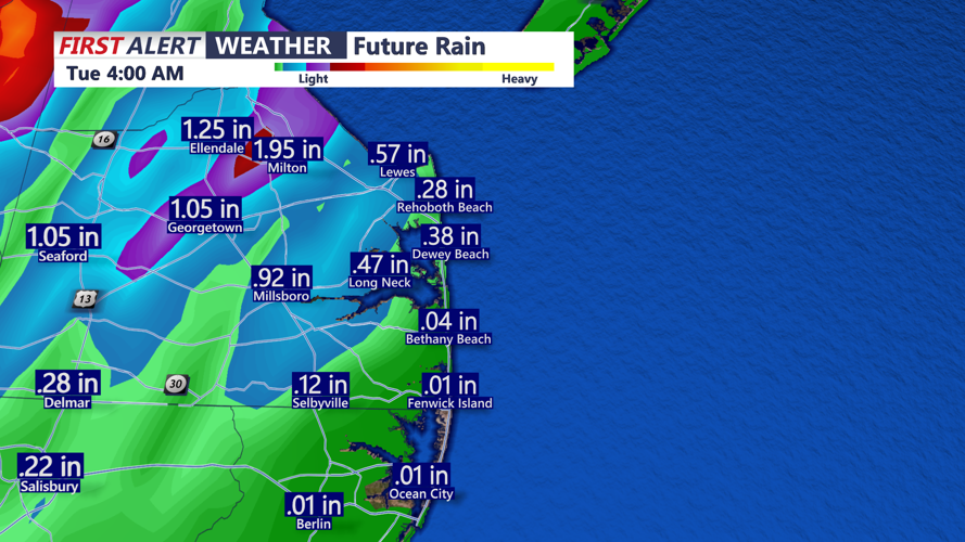 RAIN TOTALS