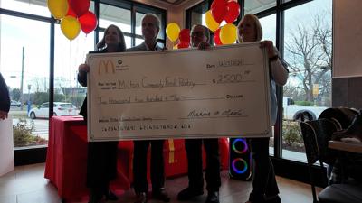 McDonald's grand opening in Milton