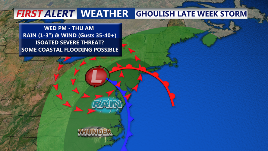 Ghoulish Late Week Storm