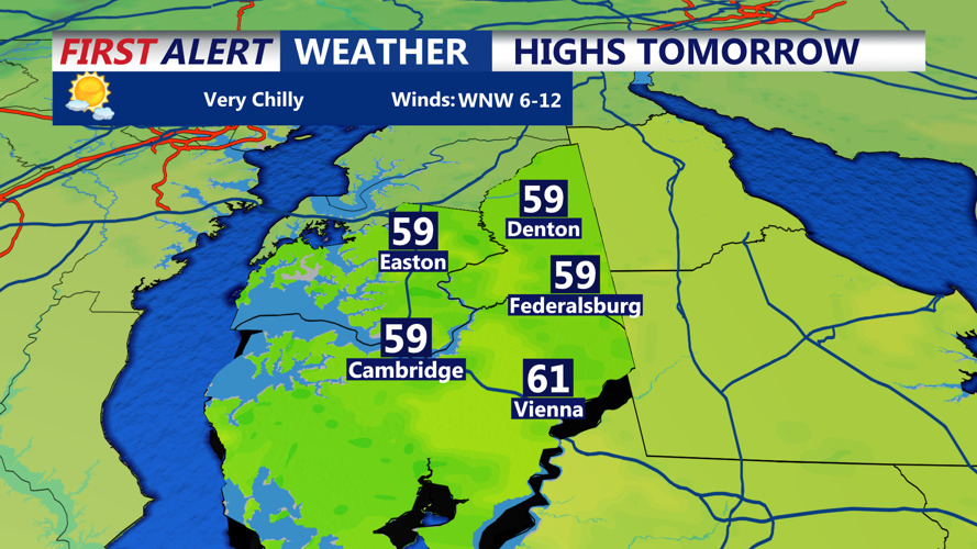 HIGHS TOMORROW CAMBRIDGE