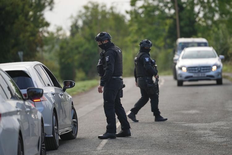 Britain Explosives Arrests