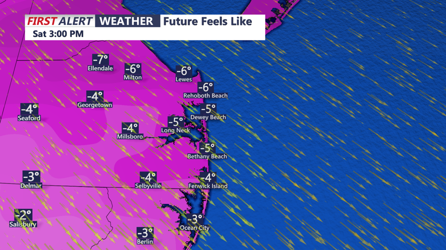 FUTURECAST WIND CHILLS SUSSEX